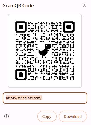 QR code generated