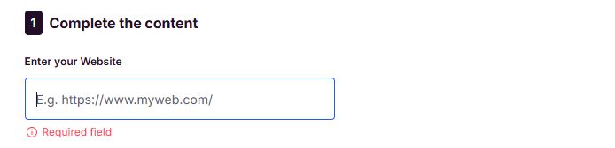 enter website