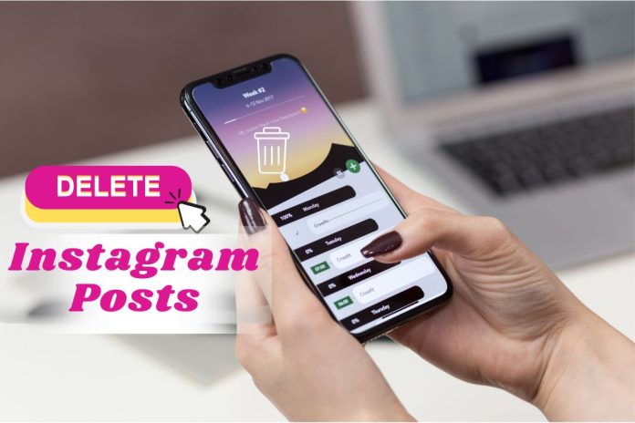 Delete Instagram posts