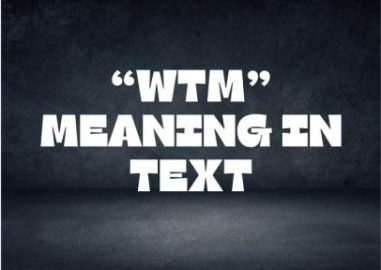 WTM Meaning In Text