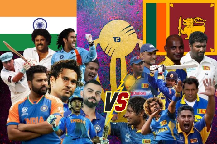 Sri Lanka National Cricket Team vs India National Cricket Team Timeline