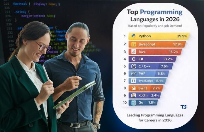 Most Used Programming Languages ​​In 2026